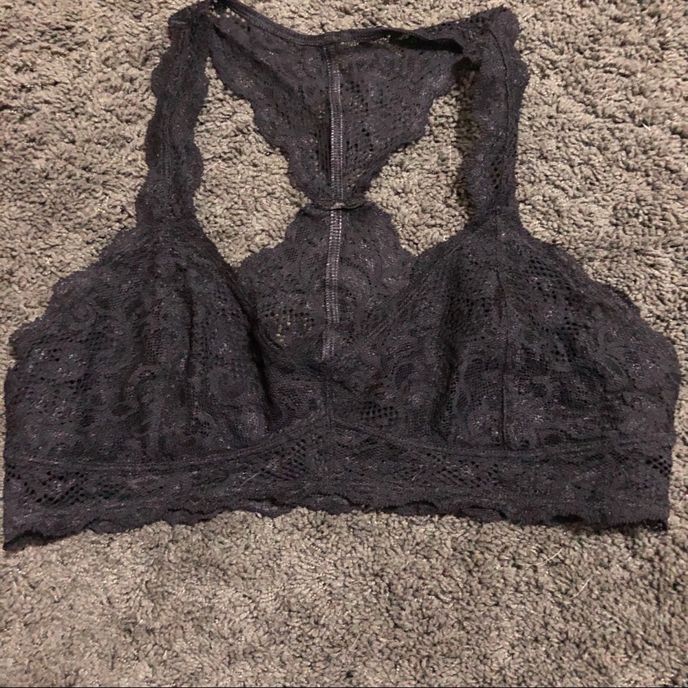 Express black bralette